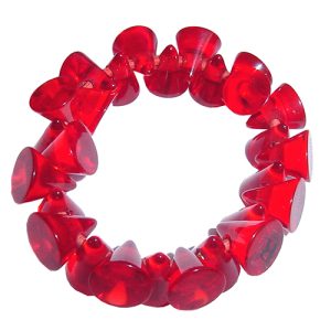B0935 - RESIN BRACELET SMALL CONES "OSCAR"